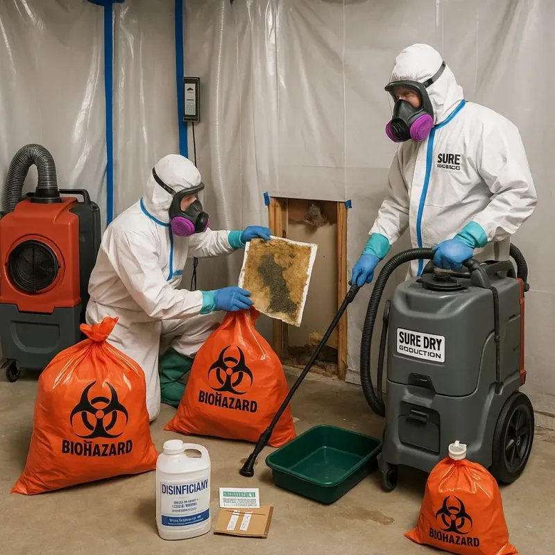 Contaminated Water Handling Protocols process in Ashton, ID